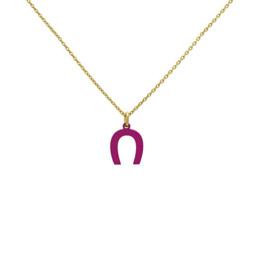 Horseshoe necklace