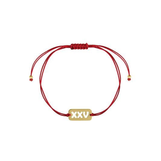 XXV polished bracelet